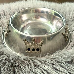 Princess dog bowl